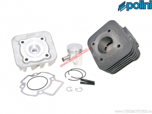 Set cilindro (diametro 40mm / 49,9cc) - 140.0189 - Aprilia Scarabeo / Gilera Stalker / Piaggio Liberty / Vespa ET2 / LX - Polini