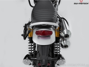 Set cutie laterala (sidecase) URBAN si suport stanga SLC  - 16.5L - negru - Triumph Scrambler 1200 XC / XE ('18-) - SW-Motech