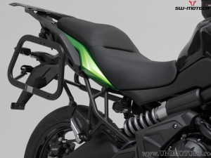 Set cutii laterale (sidecase) AERO ABS (2x25L) si suporti EVO - 50.0L - Kawasaki Versys 650 ('14-) - SW-Motech