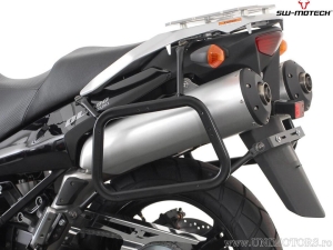 Set cutii laterale (sidecase) AERO ABS (2x25L) si suporti EVO - 50.0L - Suzuki DL 1000 V-Strom / Kawasaki KLV1000 - SW-Motech