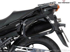 Set cutii laterale (sidecase) AERO ABS (2x25L) si suporti EVO - 50.0L - Suzuki DL 650 V-Strom ('04-'10) - SW-Motech