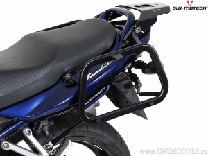 Set cutii laterale (sidecase) AERO ABS (2x25L) si suporti EVO - 50.0L - Suzuki GSF 600 Bandit / S ('00-'04) - SW-Motech