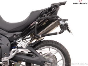 Set cutii laterale (sidecase) AERO ABS (2x25L) si suporti EVO - 50.0L - Triumph Tiger 1050 ('06-'12) - SW-Motech