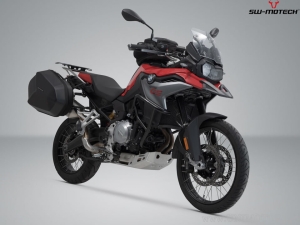 Set cutii laterale (sidecase) AERO ABS (2x25L) si suporti PRO - 50.0L - BMW F750GS / F850GS/Adv ('17-) - SW-Motech