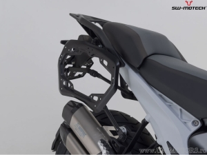 Set cutii laterale (sidecase) AERO ABS (2x25L) si suporti PRO - 50.0L - BMW R 1300 GS ('23-) - SW-Motech