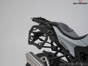 Set cutii laterale (sidecase) AERO ABS (2x25L) si suporti PRO - 50.0L - BMW S 1000 XR ('19-) - SW-Motech