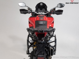 Set cutii laterale (sidecase) AERO ABS (2x25L) si suporti PRO - 50.0L - Ducati Multistrada 1200/ 1260/ 950/ V2 - SW-Motech