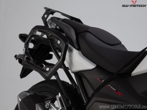 Set cutii laterale (sidecase) AERO ABS (2x25L) si suporti PRO - 50.0L - Honda NC750X/XD / NC750S/SD - SW-Motech