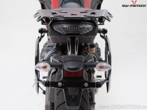 Set cutii laterale (sidecase) AERO ABS (2x25L) si suporti PRO - 50.0L - Yamaha MT-09 Tracer / 900 Tracer ('14-'18) - SW-Motech