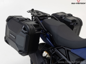 Set cutii laterale (sidecase) DUSC L (2x41L) si suporti PRO - 82.0L - Honda CB500X /CB500F / CBR500R / NX500 - SW-Motech