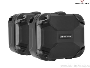 Set cutii laterale (sidecase) DUSC M (2x33L) si suporti PRO - 66.0L - BMW R 1300 GS ('23-) - SW-Motech