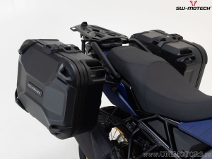 Set cutii laterale (sidecase) DUSC M (2x33L) si suporti PRO - 66.0L - BMW S 1000 XR ('19-) - SW-Motech