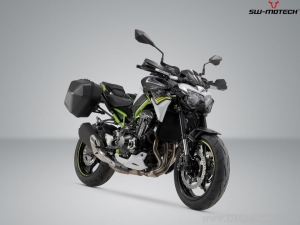 Set cutii laterale (sidecase) URBAN (2x16.5L) si suporti SLC - 33.0L - Kawasaki Z900 ('16-) - SW-Motech