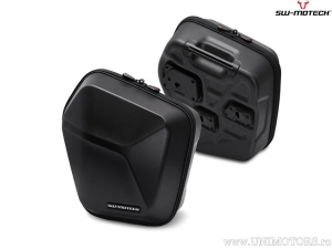 Set cutii laterale (sidecase) URBAN (2x16.5L) si suporti SLC - 33.0L / negru - Honda X-ADV ('20-) - SW-Motech