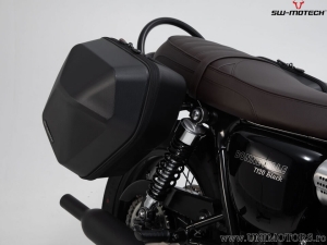 Set cutii laterale (sidecase) URBAN (2x16.5L) si suporti SLC - 33.0L - Triumph Bonneville T120 ('15-) - SW-Motech