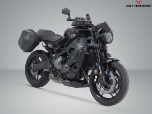 Set cutii laterale (sidecase) URBAN (2x16.5L) si suporti SLC - 33.0L - Yamaha XSR 900 ('21) - SW-Motech