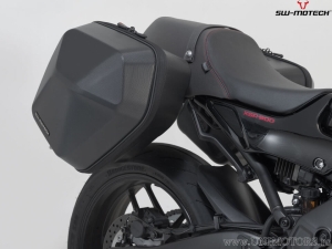 Set cutii laterale (sidecase) URBAN (2x16.5L) si suporti SLC - 33.0L - Yamaha XSR 900 ('21) - SW-Motech