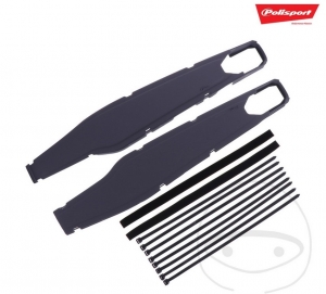 Set de protección del basculante gris Polisport - Gas Gas EC 250 E Racing Homologado Euro4 ('17-'19) / Gas Gas EC 250 GP 2T ('1