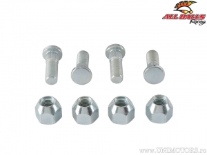 Set di bulloni/dadi ruota anteriore - Suzuki LT-A400 2WD King Quad / LT-A500X / LT-F300F King Quad / LT-F500F Vinson - All Balls