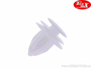 Set di plastica nit bianco 10 pezzi per diametro 8,0 mm - Suzuki DL 650 A V-Strom ABS / DL 650 AUE V-Strom ABS / DL 650 XT A - T