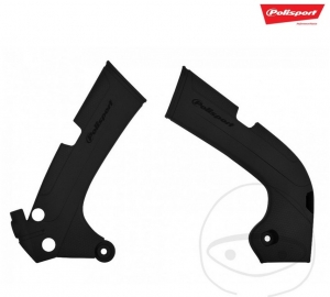 Set di protezione telaio nero Polisport - Honda CRF 250 R ('18-'19) / Honda CRF 250 RX ('19) / Honda CRF 450 R ('17-'18) - JM