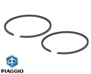 Set di segmenti D40.00 mm - Aprilia (motore Piaggio) / Gilera / Piaggio / Vespa 2 tempi 50cc - Piaggio