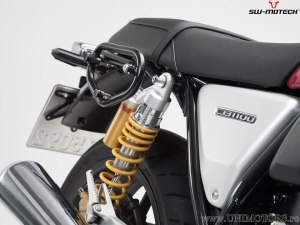 Set genti laterale Legend Gear LC2 Black Edition si suporti SLC - 27.0L - Honda CB1100 EX/RS ('16-) - SW-Motech