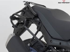 Set genti laterale Legend Gear LC2 Black Edition si suporti SLC - 27.0L - Suzuki DL650 V-Strom ('16-) - SW-Motech