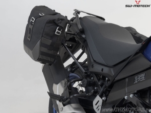 Set genti laterale Legend Gear LC2 Black Edition si suporti SLC - 27.0L - Suzuki DL650 V-Strom ('16-) - SW-Motech