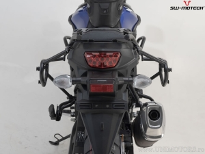 Set genti laterale Legend Gear LC2 Black Edition si suporti SLC - 27.0L - Suzuki DL650 V-Strom ('16-) - SW-Motech