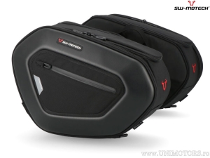 Set genti laterale PRO BLAZE si suporti detasabili - 30-40L - negru-antracit - Harley-Davidson LiveWireONE - SW-Motech