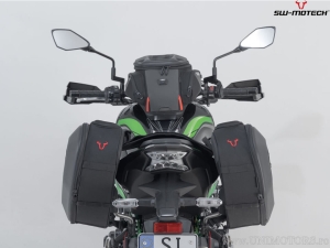 Set genti laterale PRO BLAZE si suporti detasabili - 30-40L - negru-antracit - Kawasaki Z900 SE ('20-) - SW-Motech