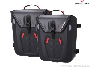 Set genti laterale SysBag WP (impermeabile) M cu suporturi SLC si adaptori - F 850 GS Adv ('20-) - SW-Motech