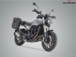 Set genti laterale SysBag WP M cu suporturi SLC si adaptori - Benelli Leoncino 500 ('17-) / Trail ('18-) - SW-Motech