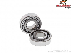 Set krukaslagers - Kawasaki KFX250 Mojave / KLF250 Bayou / KLT200B / Suzuki DR250 / Yamaha TT350 - All Balls