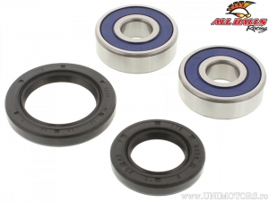 Set lagers en afdichtingen voor voorwiel - Kawasaki S3 400 Mach 2 ('74) / Kawasaki S3 400 A Mach 2 ('75) - All Balls