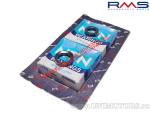 Set lagers en keerringen krukas - Aprilia Habana / Piaggio Vespa ET4 / Liberty / Hexagon LX4 / Sfera - 125cc 4T - (RMS)