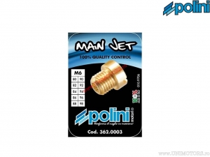 Set main jet Dellorto (Ø 80->98 / 6mm) - 10 pieces - Polini