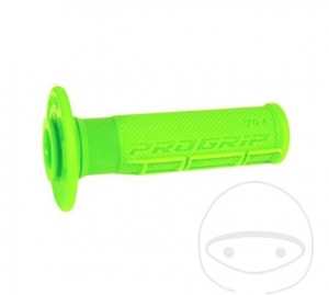 Set manopole manubrio 794 verde fluorescente Progrip D: 22 mm L: 115 mm chiuse - JM