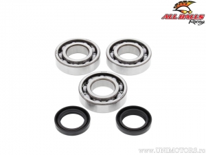 Set of bearings / crankshaft seals - Polaris Trail Blazer 250 / Trail Boss 250 2x4 / Xplorer 250 4x4 - All Balls