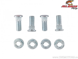 Set of front wheel bolts / nuts - Polaris 300 2x4 / Magnum 425 6x6 / Sportsman 500 4x4 RSE / Xpress 400L 2x4 - All Balls