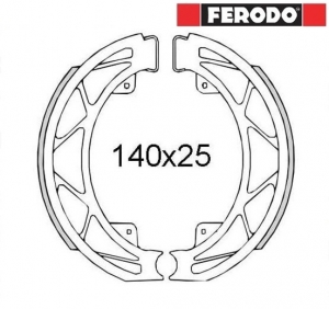 Set pastiglie freno - Aprilia Mojito / Scarabeo / Gilera Runner / Piaggio Fly / Liberty / Vespa Primavera 50-125cc - Ferodo