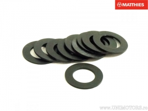 Set plastic ringen M10 10,00 x 18,00 x 0,80 mm - JM