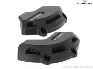 Set protectie capac ambreiaj si alternator - material: aluminiu negru - KTM 790 Duke / 890 Duke R / 890 SM T - SW-Motech