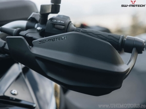 Set protectie maini (handguard) Adventure - culoare: negru - Honda CB650R / Suzuki V-Strom 1000 ('14-'19)/1050 ('19-)- SW-Motech