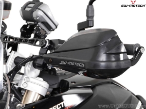 Set protectie maini (handguard) BBSTORM - culoare: negru - Husqvarna Nuda 900 ('11-'13) - SW-Motech