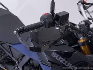 Set protectie maini (handguard) KOBRA - culoare: negru - Suzuki V-STROM 800 ('22-) - SW-Motech