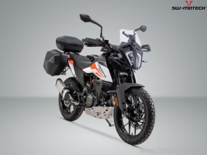 Set protectii Adventure (scut motor + 2x crashbar + 2x crashbar superior + handguard) - KTM 390 Adventure ('19-) - SW-Motech