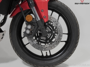 Set protectii Adventure (scut motor + 2x crashbar + 4x crashpad) - Yamaha Tracer 9 / GT ('20-) / GT+ ('22-) - SW-Motech