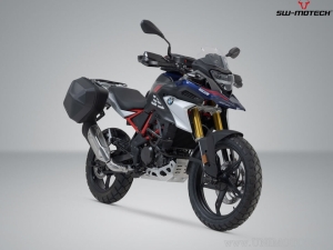 Set protectii Adventure (scut motor + 2x crashbar + handguard + 4x crashpad) - BMW G 310 GS ('17-) - SW-Motech